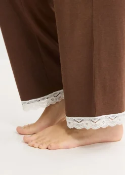Hot Pijama con botones Mujer Ropa Para Dormir