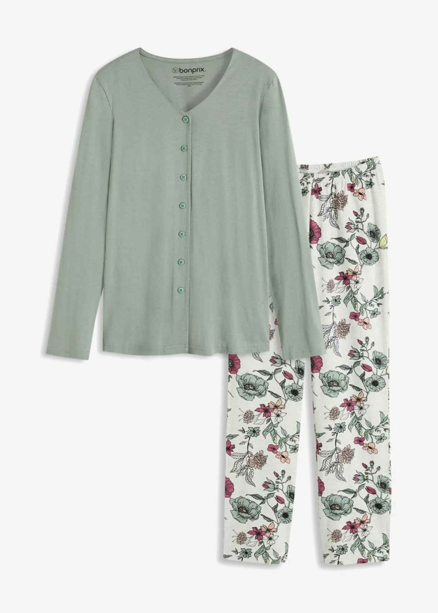 Discount Pijama con botones Mujer Ropa Para Dormir