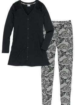Outlet Pijama con leggings Mujer Ropa Para Dormir