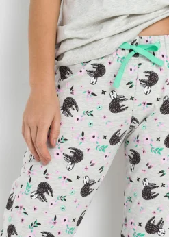 Hot Pijama con mangas cortas Mujer Ropa Para Dormir