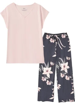 Pijama con pantalón ancho Mujer Ropa Para Dormir