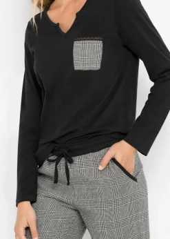 Pijama con pantalón de franela Mujer Ropa Para Dormir