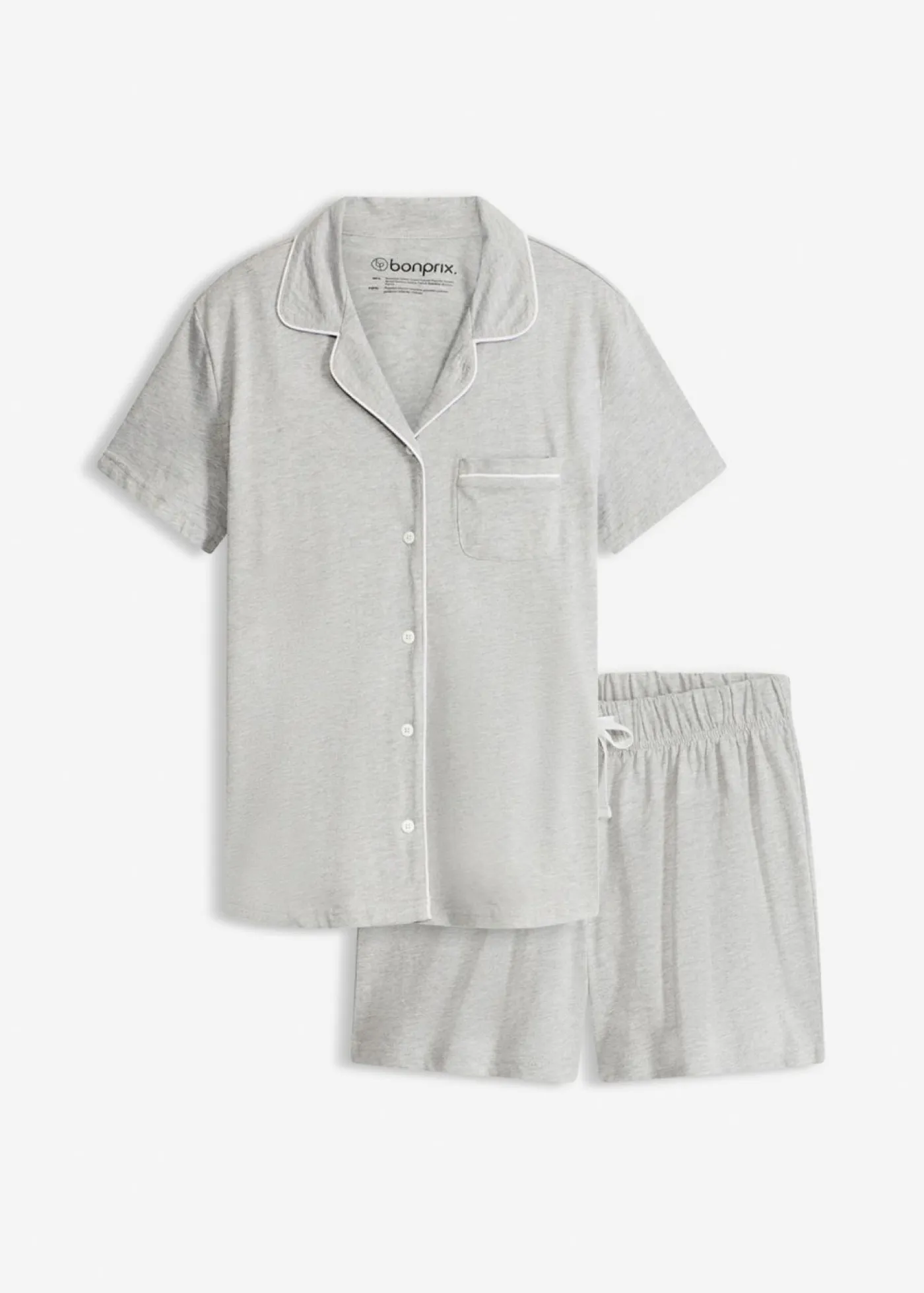 Clearance Pijama corto con botones Mujer Básicos|Ropa Para Dormir