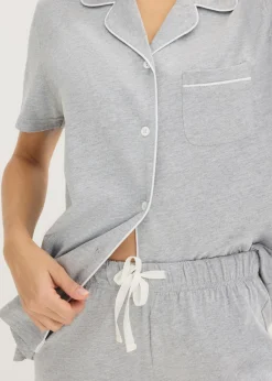 Clearance Pijama corto con botones Mujer Básicos|Ropa Para Dormir