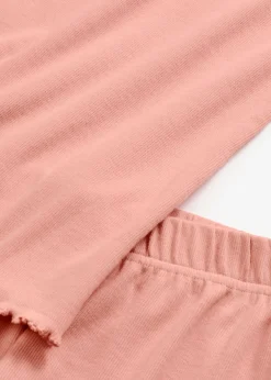 Pijama corto con delicado ribete de encaje Mujer Ropa Para Dormir