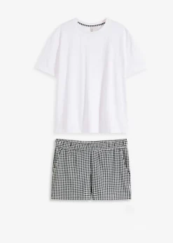 Hot Pijama corto con pantalón tejido Mujer Ropa Para Dormir