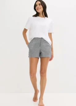 Hot Pijama corto con pantalón tejido Mujer Ropa Para Dormir