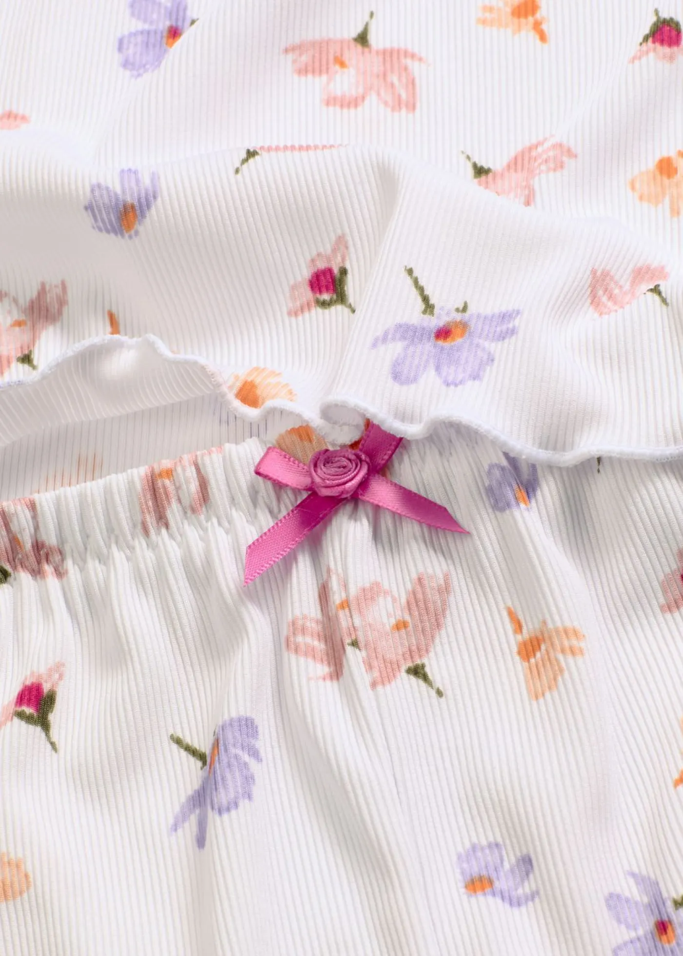 Outlet Pijama corto de canalé Mujer Ropa Para Dormir