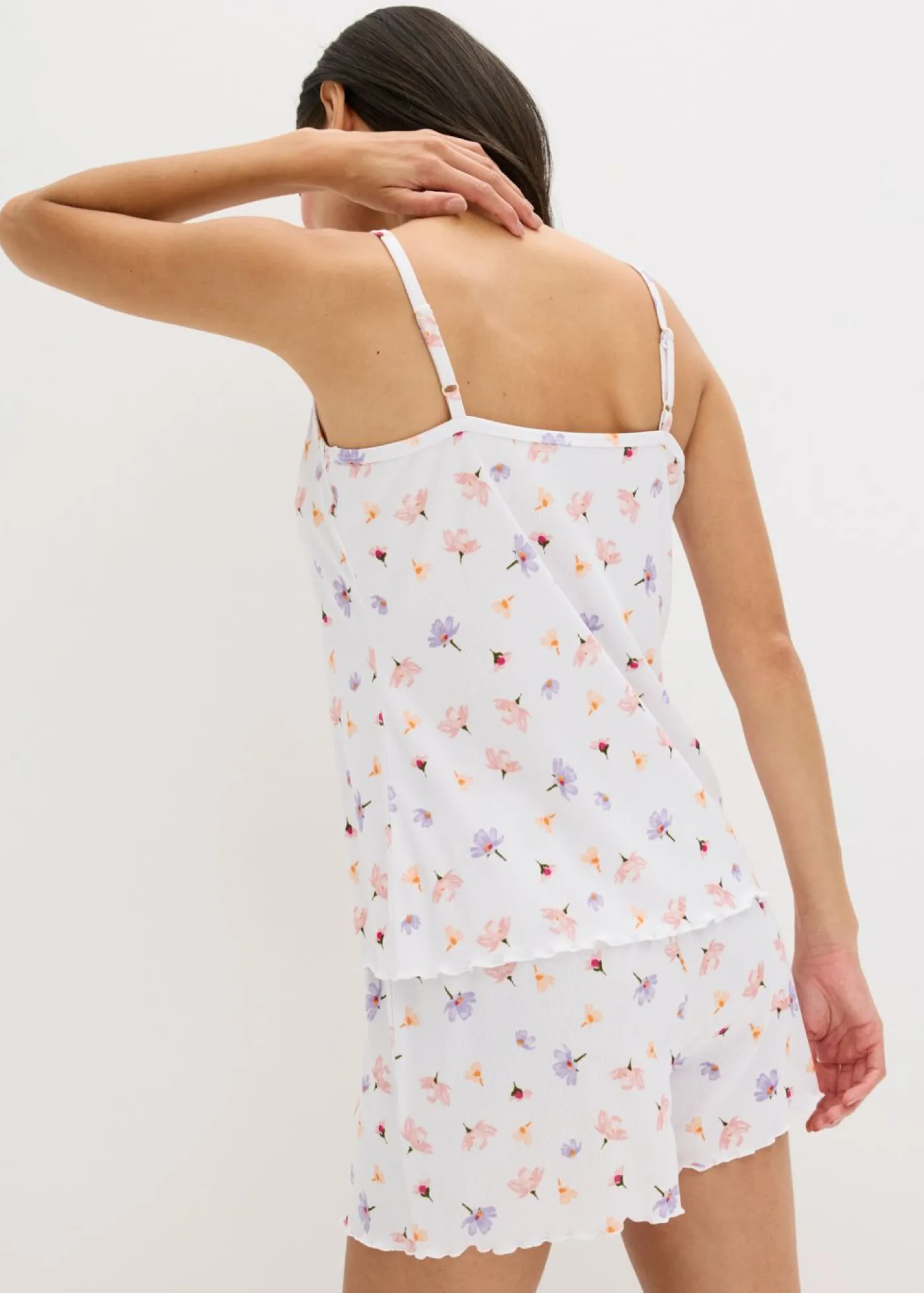 Outlet Pijama corto de canalé Mujer Ropa Para Dormir