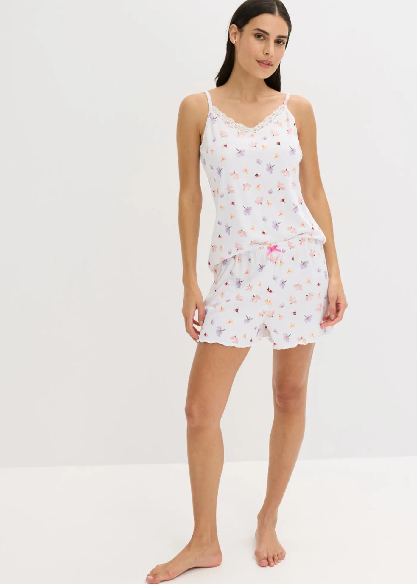 Outlet Pijama corto de canalé Mujer Ropa Para Dormir