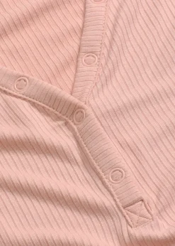 Sale Pijama corto de canalé suave Mujer Ropa Para Dormir