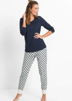 Pijama de algodón orgánico Mujer Ropa Para Dormir