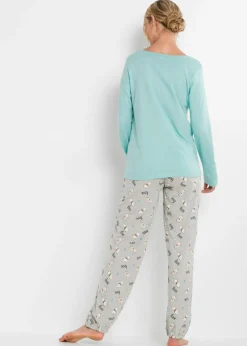 Clearance Pijama de algodón orgánico Mujer Ropa Para Dormir