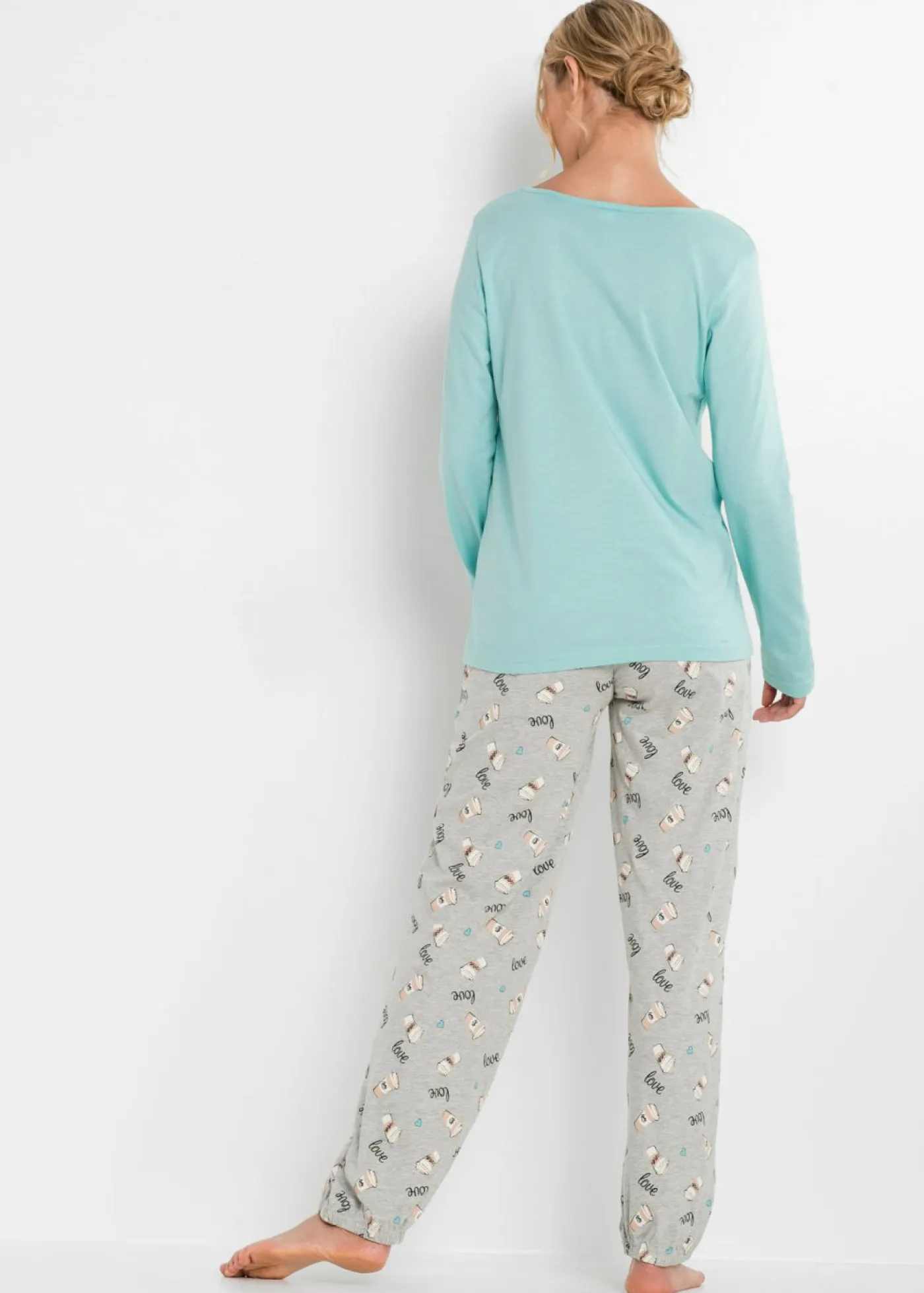 Clearance Pijama de algodón orgánico Mujer Ropa Para Dormir