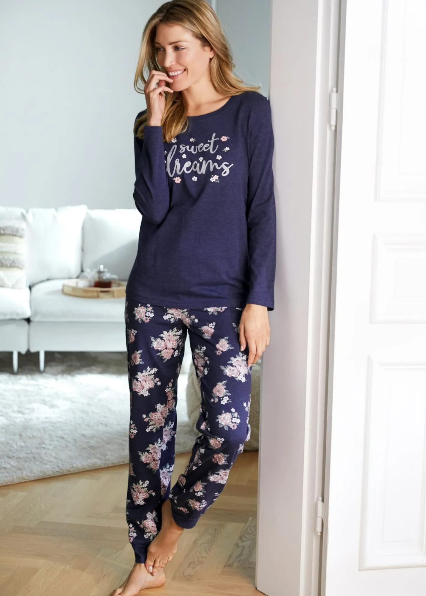 Outlet Pijama de algodón orgánico Mujer Ropa Para Dormir