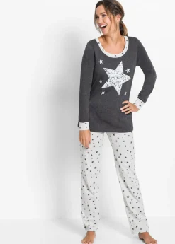 Hot Pijama de algodón orgánico Mujer Ropa Para Dormir