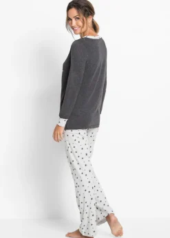 Hot Pijama de algodón orgánico Mujer Ropa Para Dormir