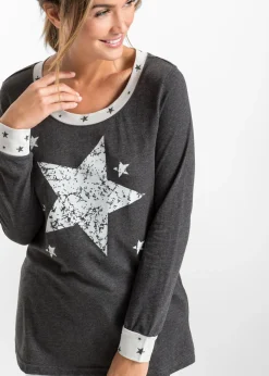 Hot Pijama de algodón orgánico Mujer Ropa Para Dormir