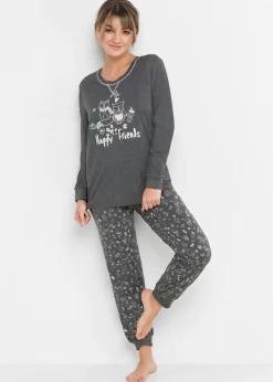 New Pijama de algodón orgánico Mujer Ropa Para Dormir