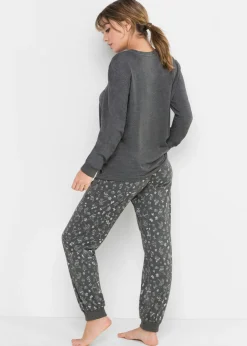 New Pijama de algodón orgánico Mujer Ropa Para Dormir