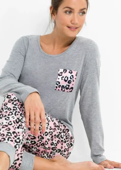 Sale Pijama de algodón orgánico Mujer Ropa Para Dormir