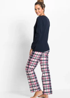 Pijama de algodón orgánico puro Mujer Ropa Para Dormir
