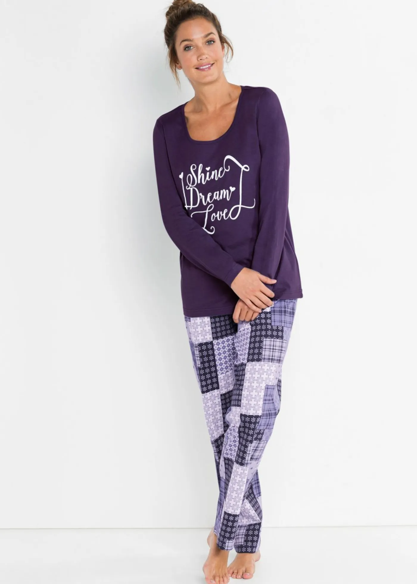 Online Pijama de algodón orgánico puro Mujer Ropa Para Dormir