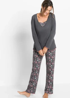 Outlet Pijama de algodón orgánico puro Mujer Ropa Para Dormir