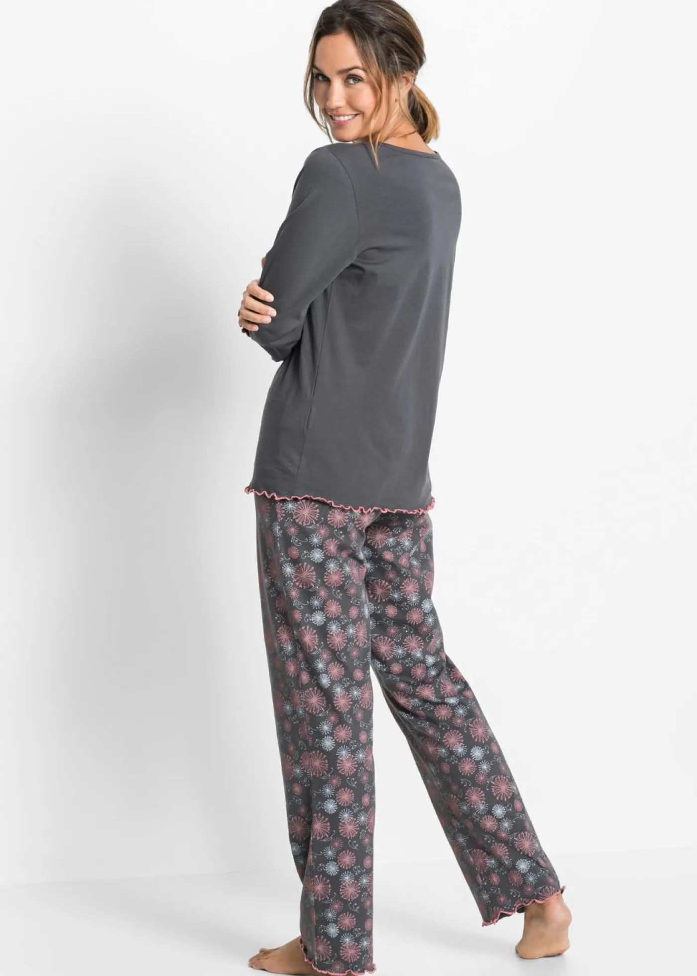 Outlet Pijama de algodón orgánico puro Mujer Ropa Para Dormir