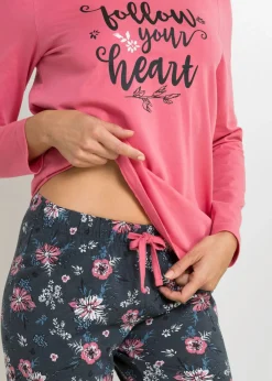 Pijama de algodón orgánico puro Mujer Ropa Para Dormir