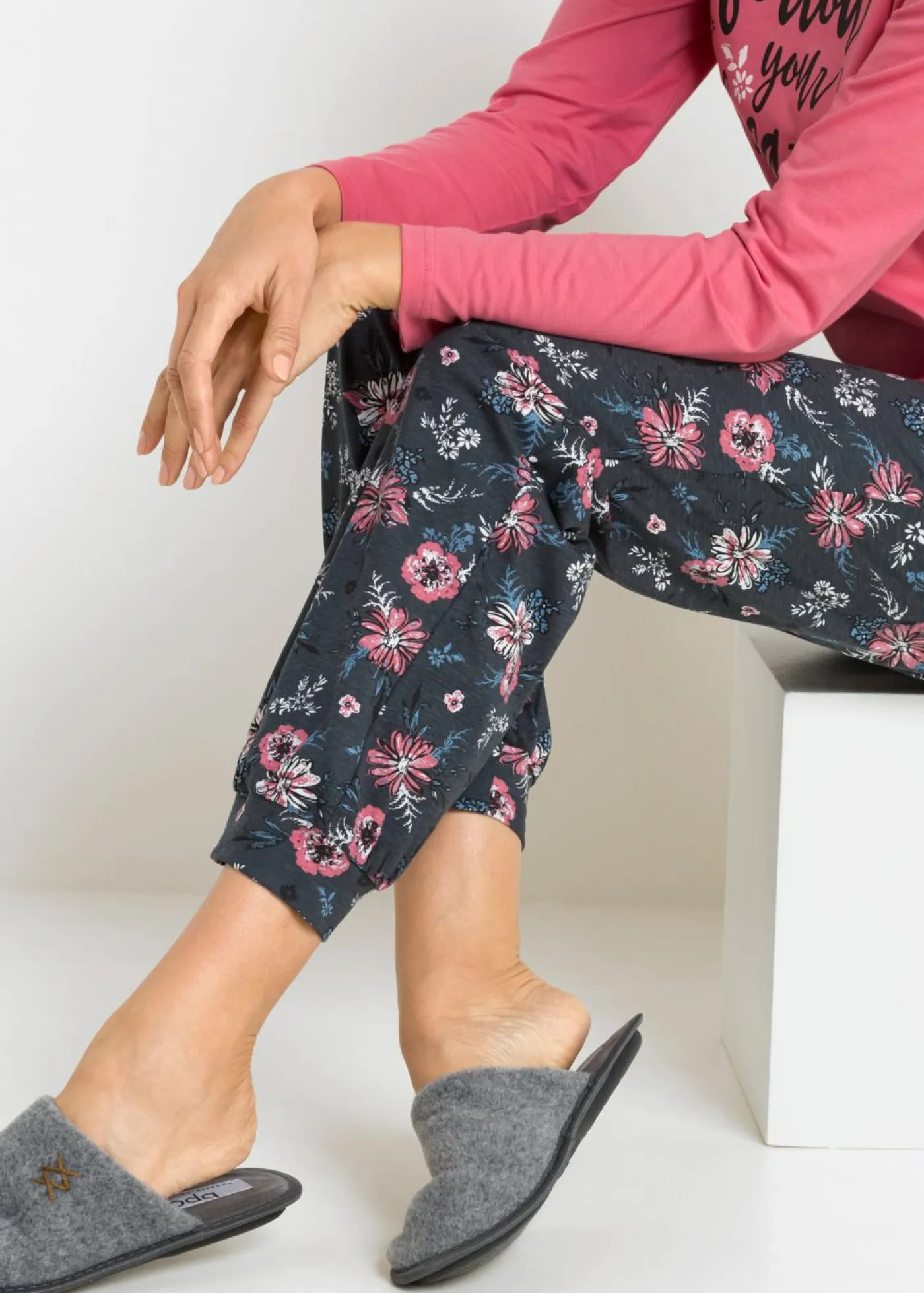 Pijama de algodón orgánico puro Mujer Ropa Para Dormir