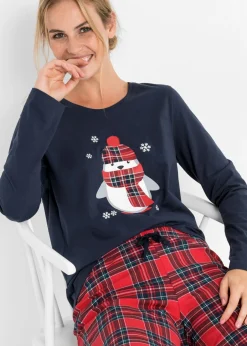 Sale Pijama de algodón orgánico puro Mujer Ropa Para Dormir