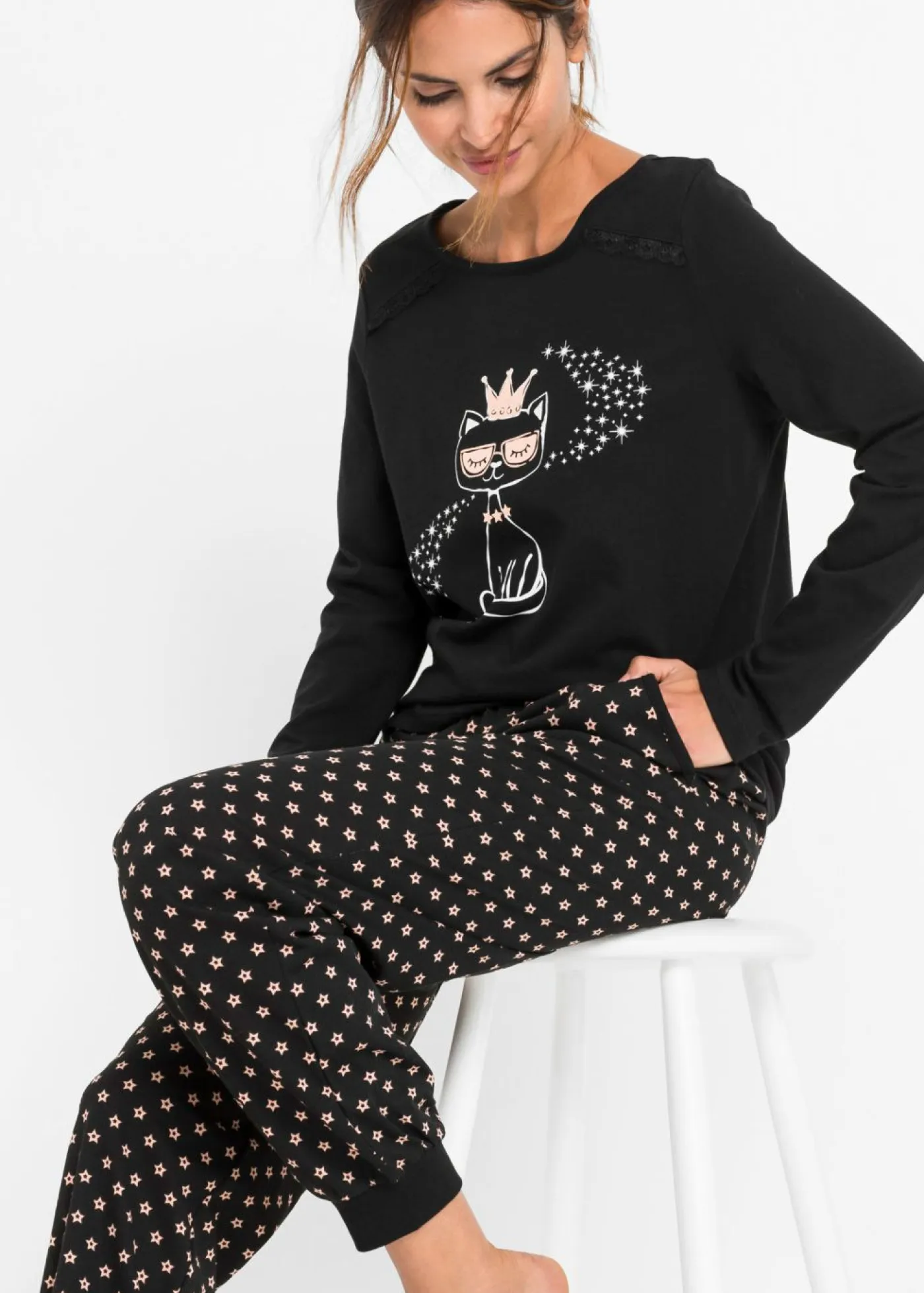 Best Pijama de algodón orgánico puro Mujer Ropa Para Dormir