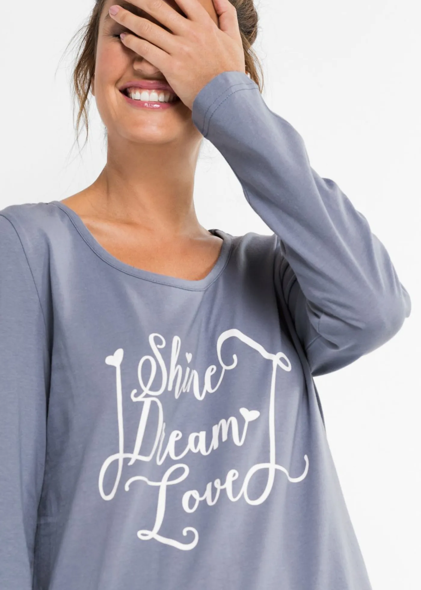 Sale Pijama de algodón orgánico puro Mujer Ropa Para Dormir