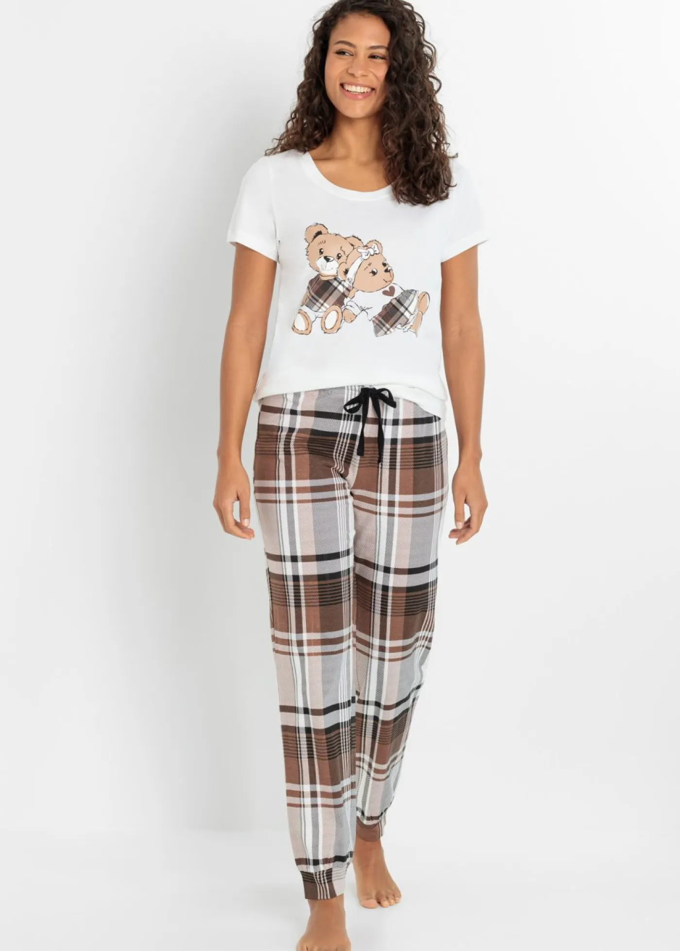 Discount Pijama de algodón orgánico puro Mujer Ropa Para Dormir