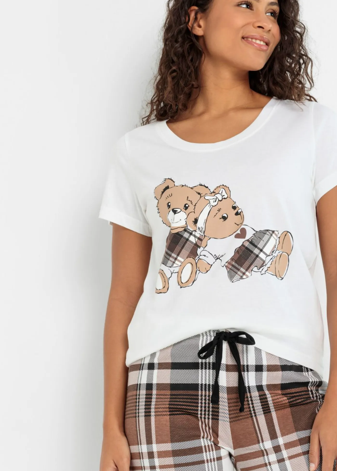 Discount Pijama de algodón orgánico puro Mujer Ropa Para Dormir