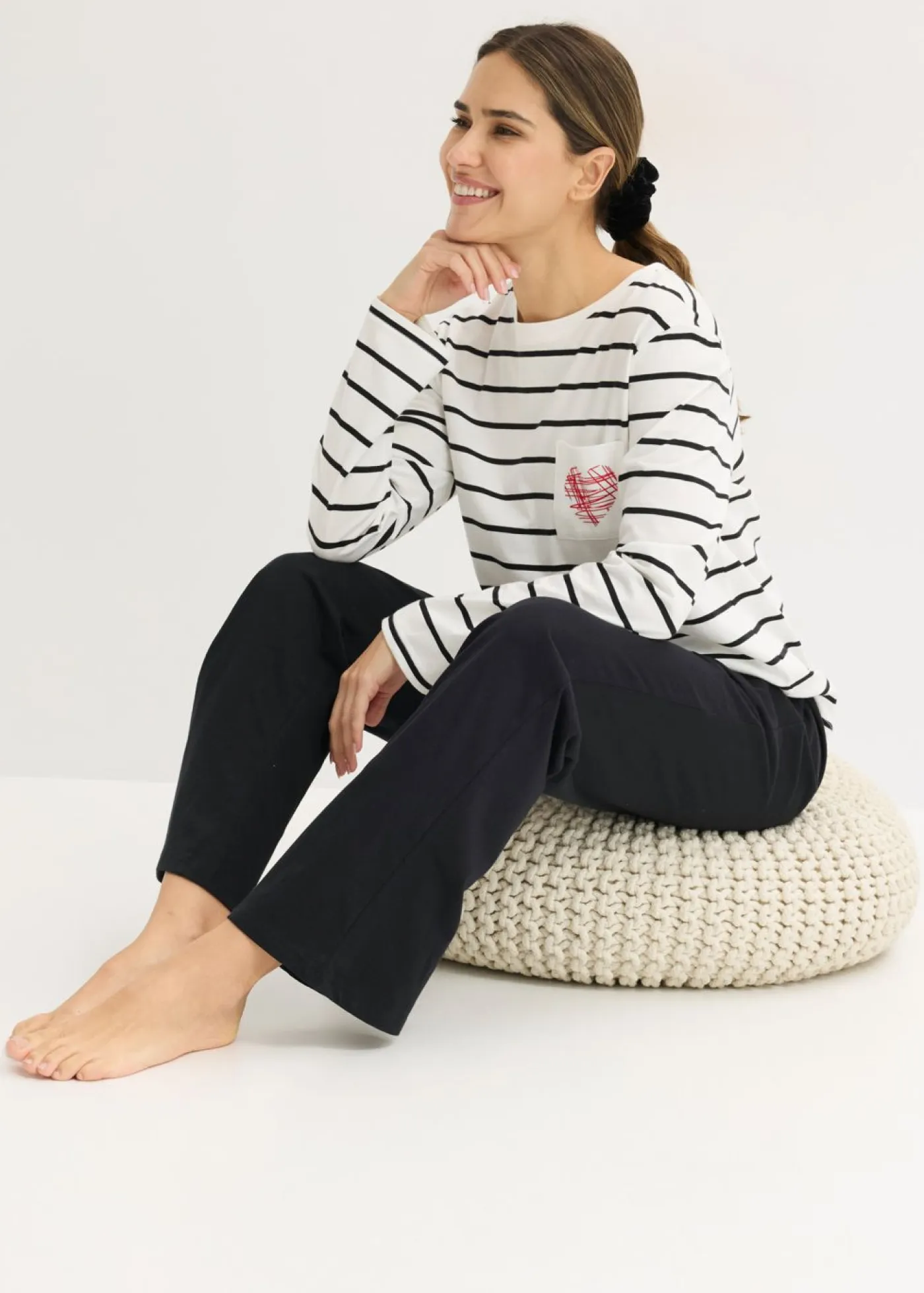 Hot Pijama de algodón puro Mujer Ropa Para Dormir