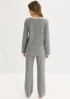 New Pijama de algodón puro Mujer Básicos|Ropa Para Dormir