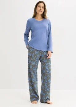 Outlet Pijama de algodón puro (3 piezas) Mujer Ropa Para Dormir