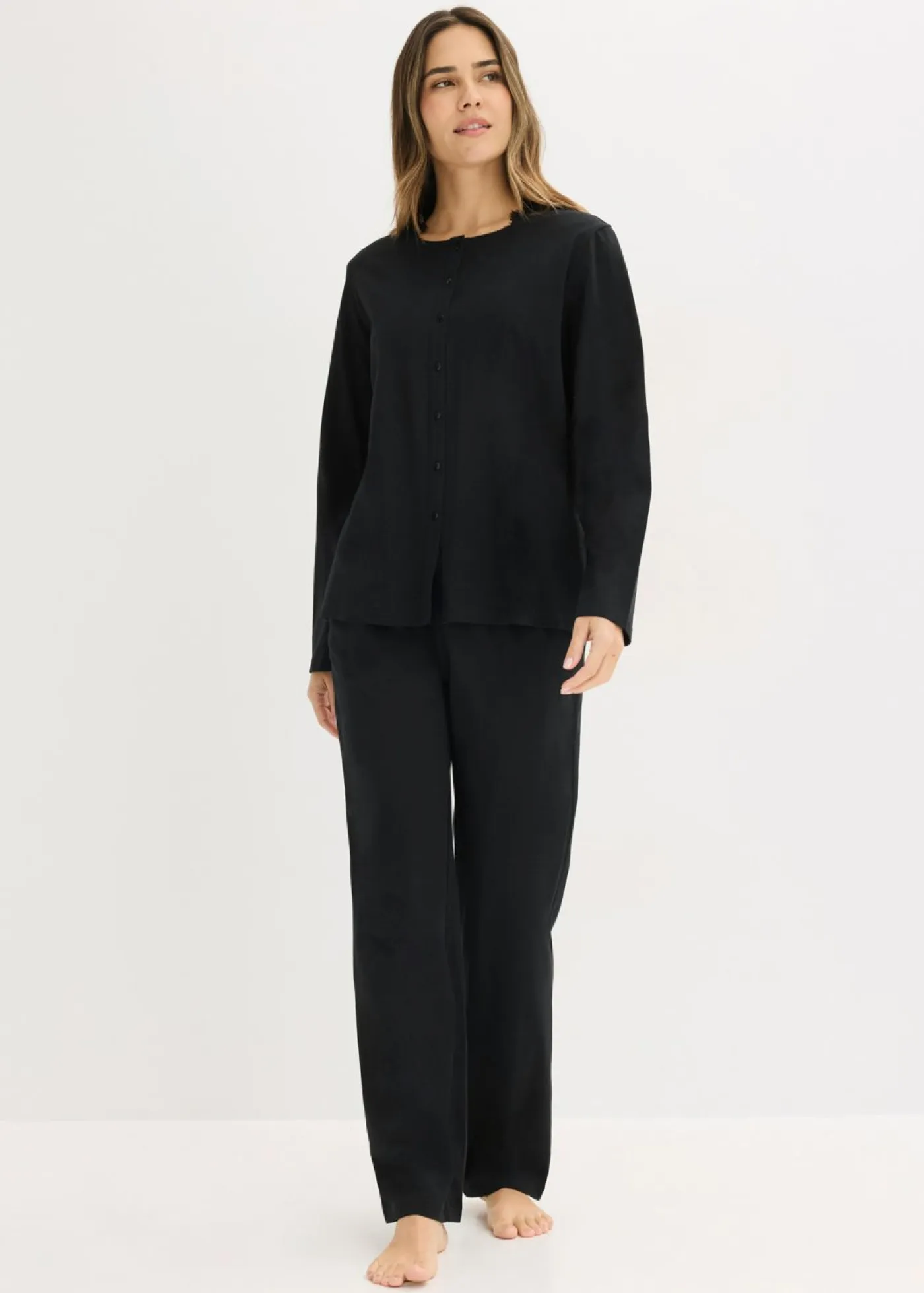 New Pijama de algodón suave Mujer Ropa Para Dormir