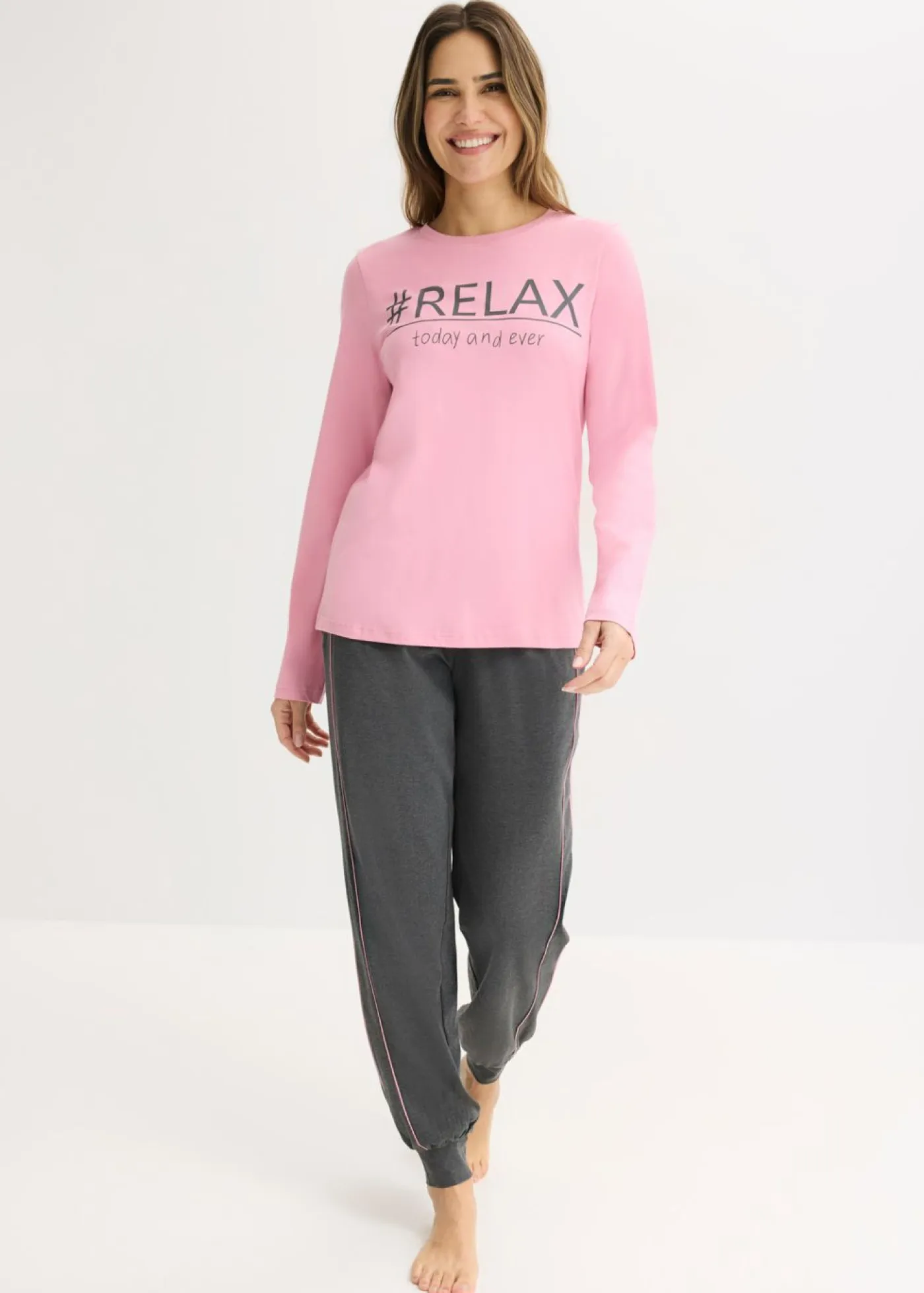 Pijama de algodón suave Mujer Ropa Para Dormir