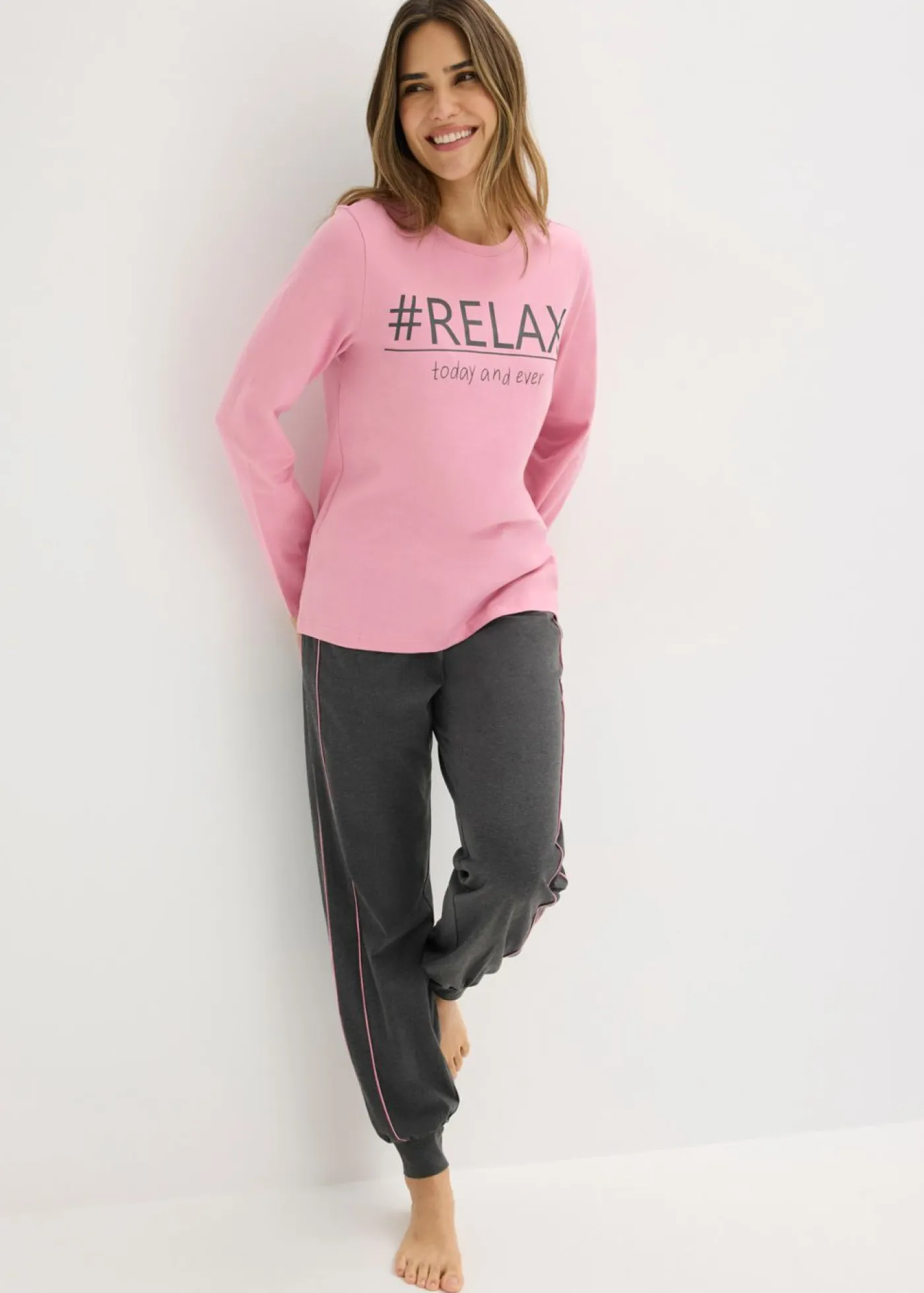 Pijama de algodón suave Mujer Ropa Para Dormir