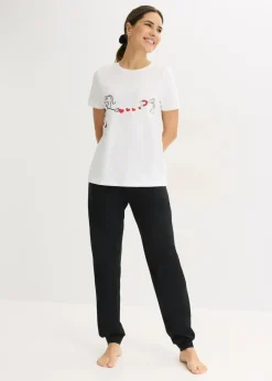 Discount Pijama de algodón suave Mujer Ropa Para Dormir