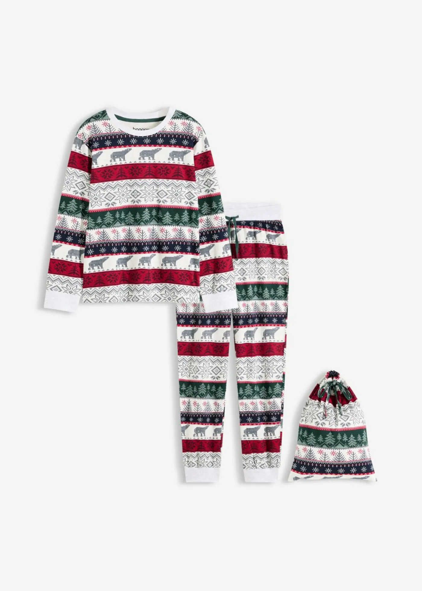 Outlet Pijama de algodón suave con bolsa de regalo Mujer Ropa Para Dormir