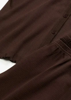 Pijama de canalé con botones Mujer Ropa Para Dormir