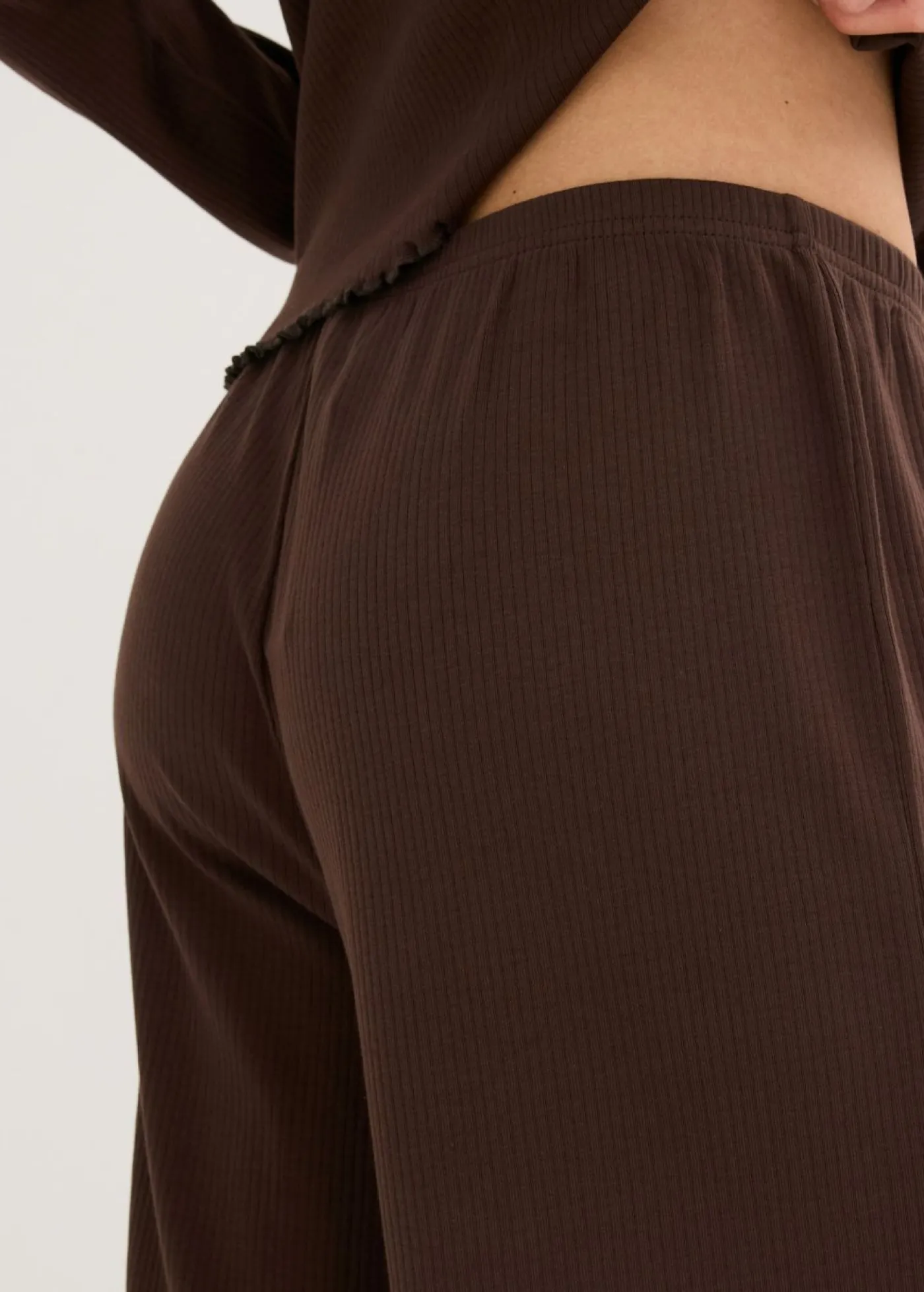 Pijama de canalé con botones Mujer Ropa Para Dormir