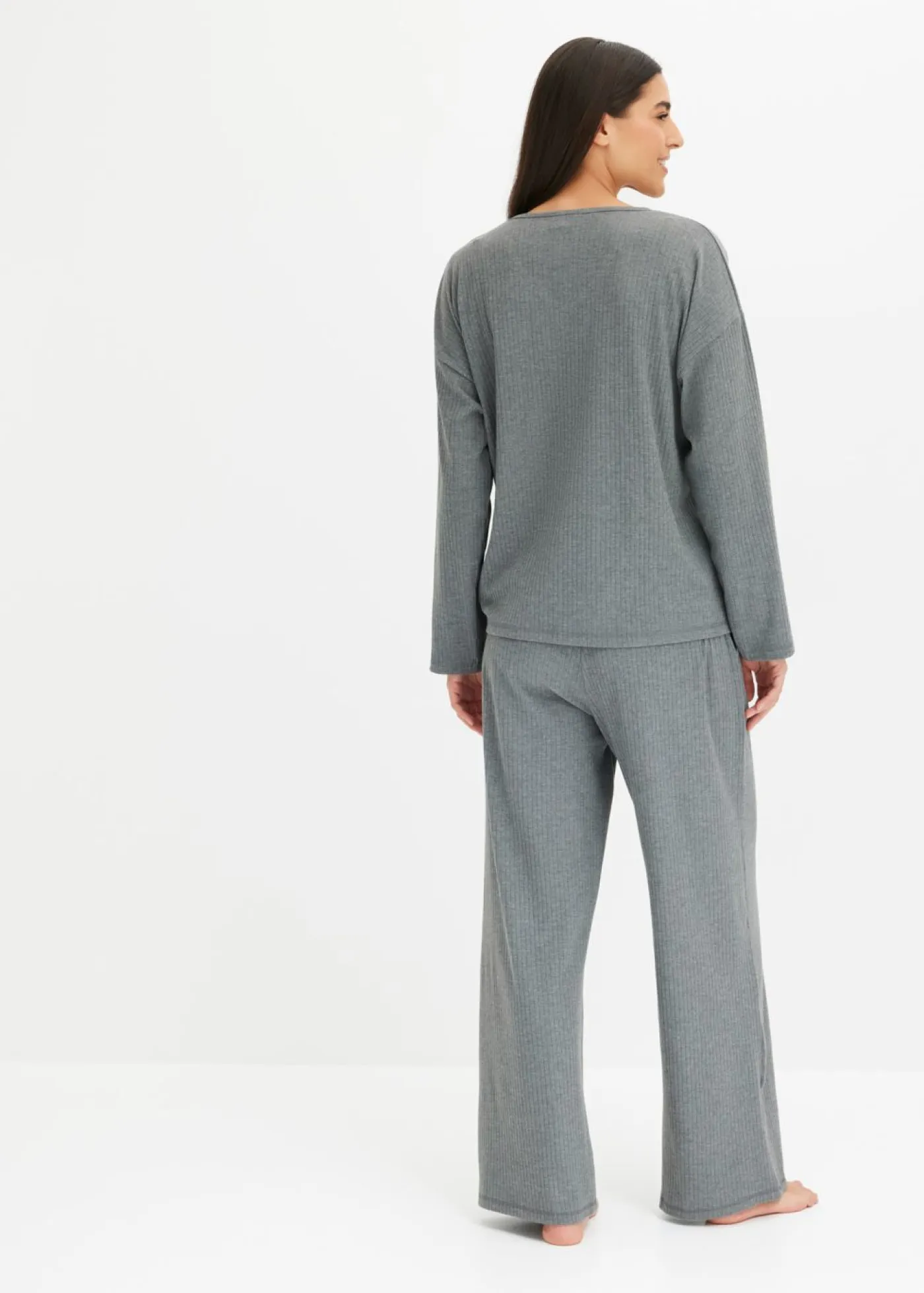 Best Pijama de canalé suave Mujer Homewear|Ropa Para Dormir