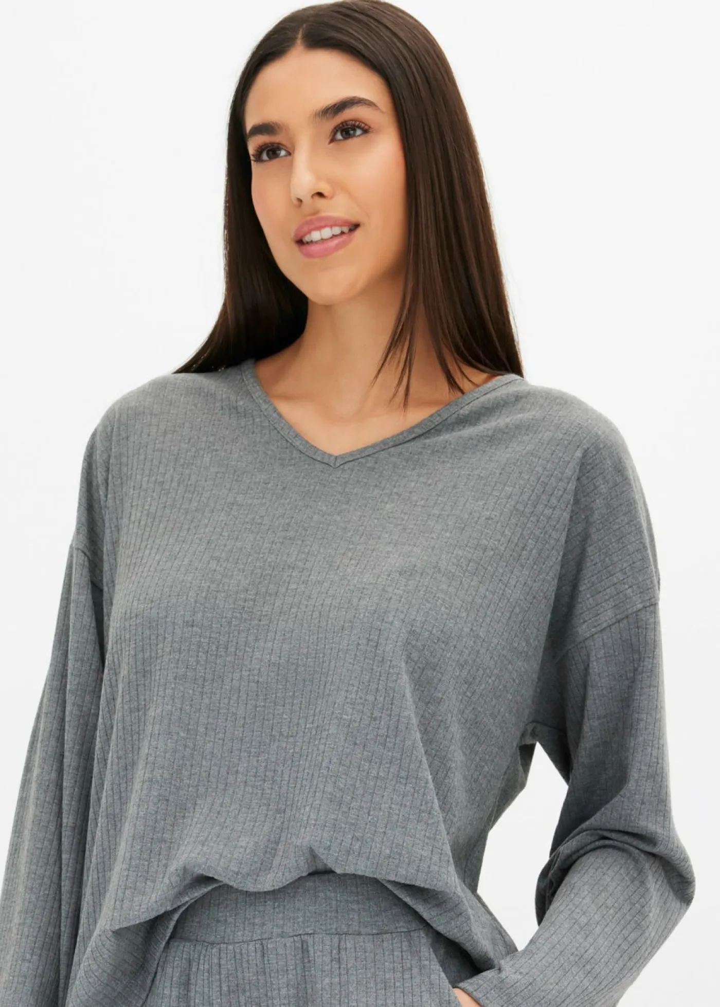 Best Pijama de canalé suave Mujer Homewear|Ropa Para Dormir
