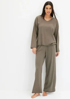 Outlet Pijama de canalé suave Mujer Homewear|Ropa Para Dormir