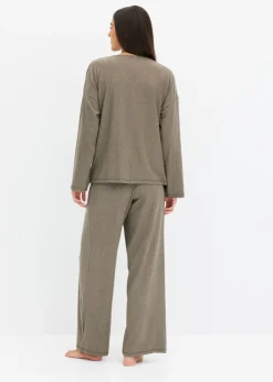 Outlet Pijama de canalé suave Mujer Homewear|Ropa Para Dormir